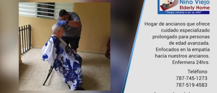 Niño y anciano compartiendo momentos en un hogar de ancianos – Cuidado intergeneracional